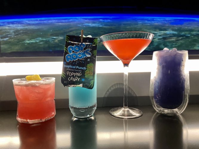 Cocktails at Space 220 Disney World