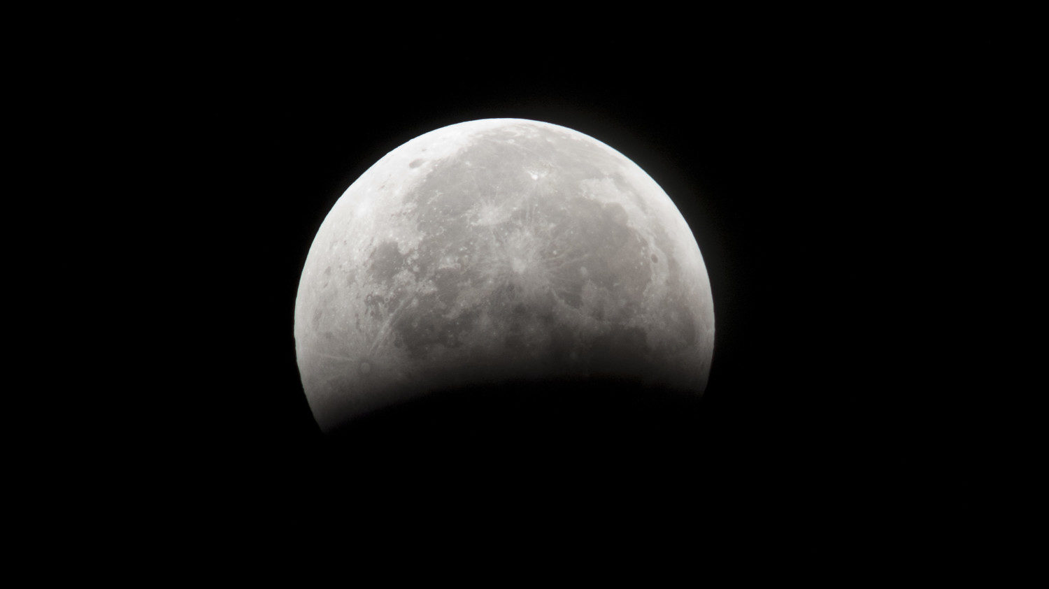 Moon in total eclipse