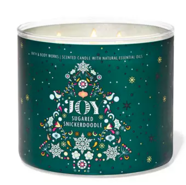 New Bath Body Works Holiday Gingerbread Village 3 Wick Candle HolderCandyland