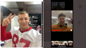 Tampa Bay Bucs FaceTime with youth team
