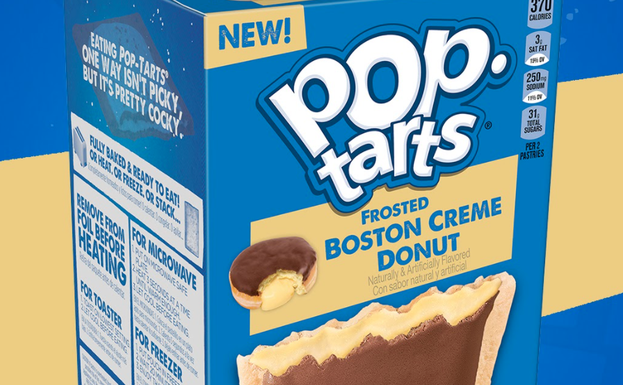 pop tart boston creme donut