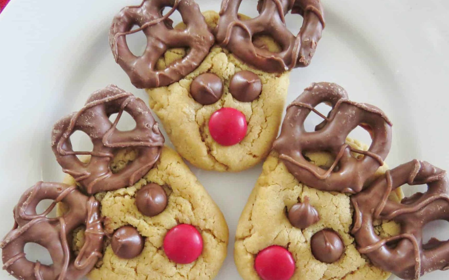 Christmas reindeer cookies