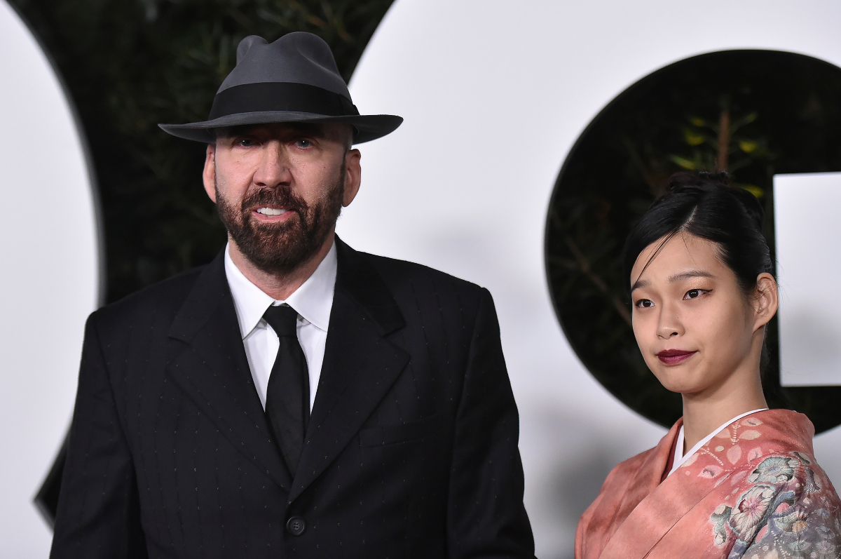 Nicolas Cage and wife Riko Shibata