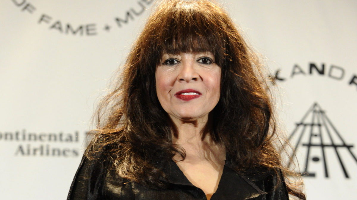 Ronnie Spector poses on the red carpet in 2010.