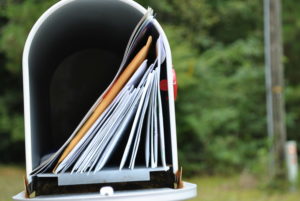Mailbox full of mail