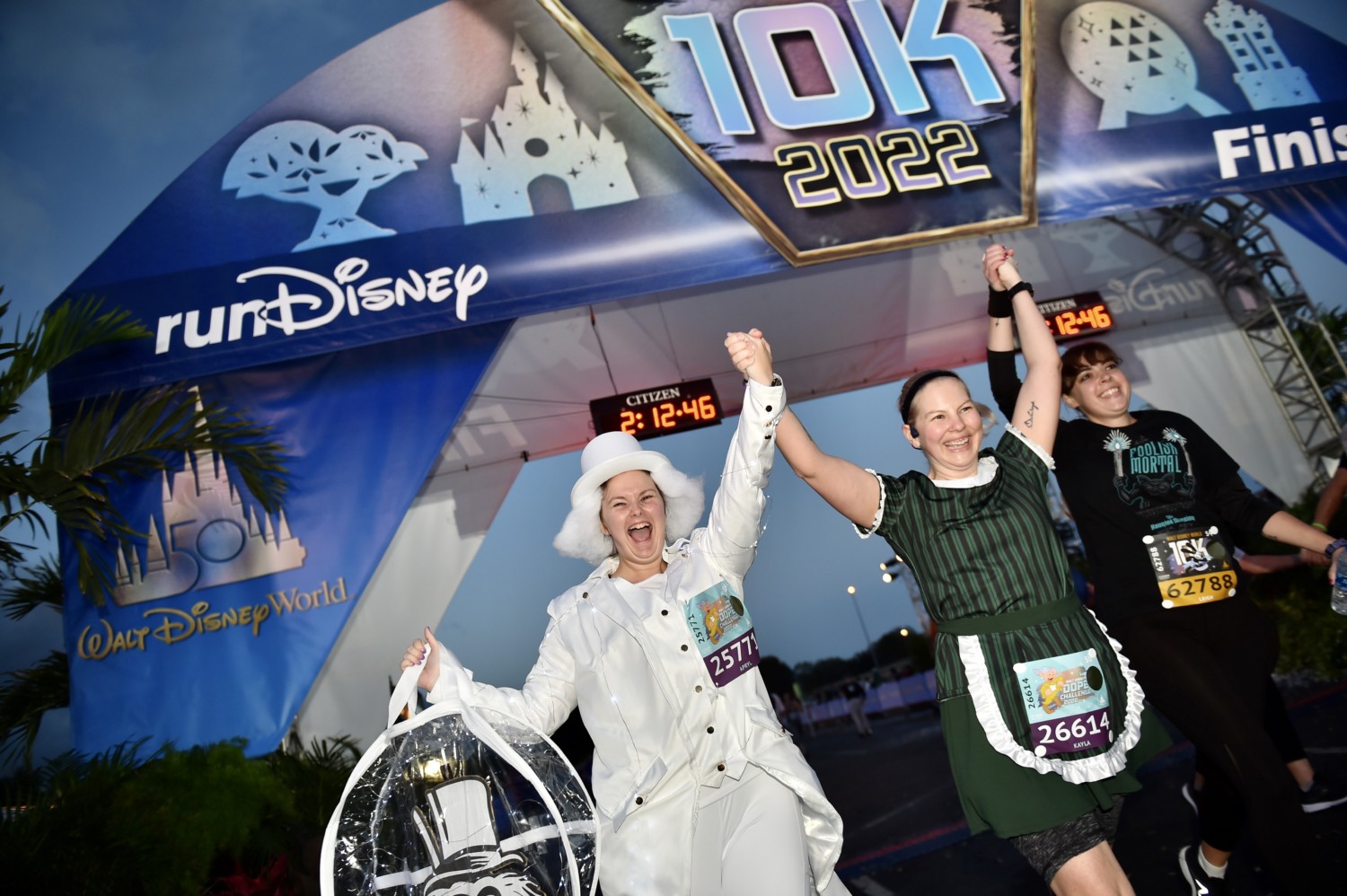 Apryl Tidd and Kayla Swope Disney World Marathon