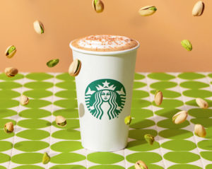 Starbucks' pistachio latte is back