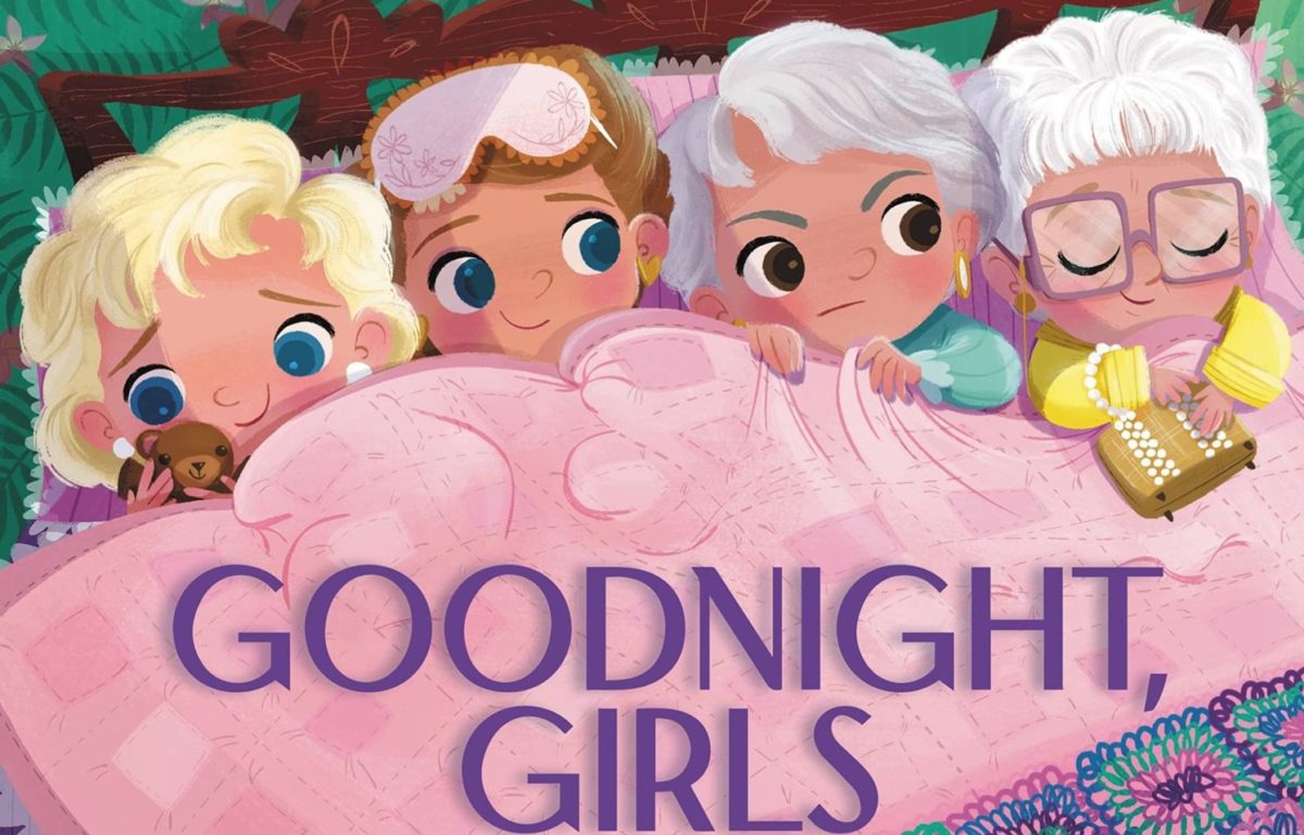 Golden Girls children's book cover Goodnight Girls