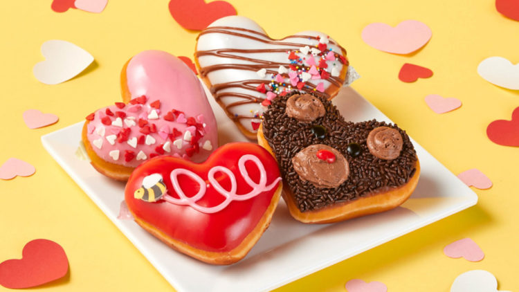 Krispy Kreme Valentine's Day Doughnuts