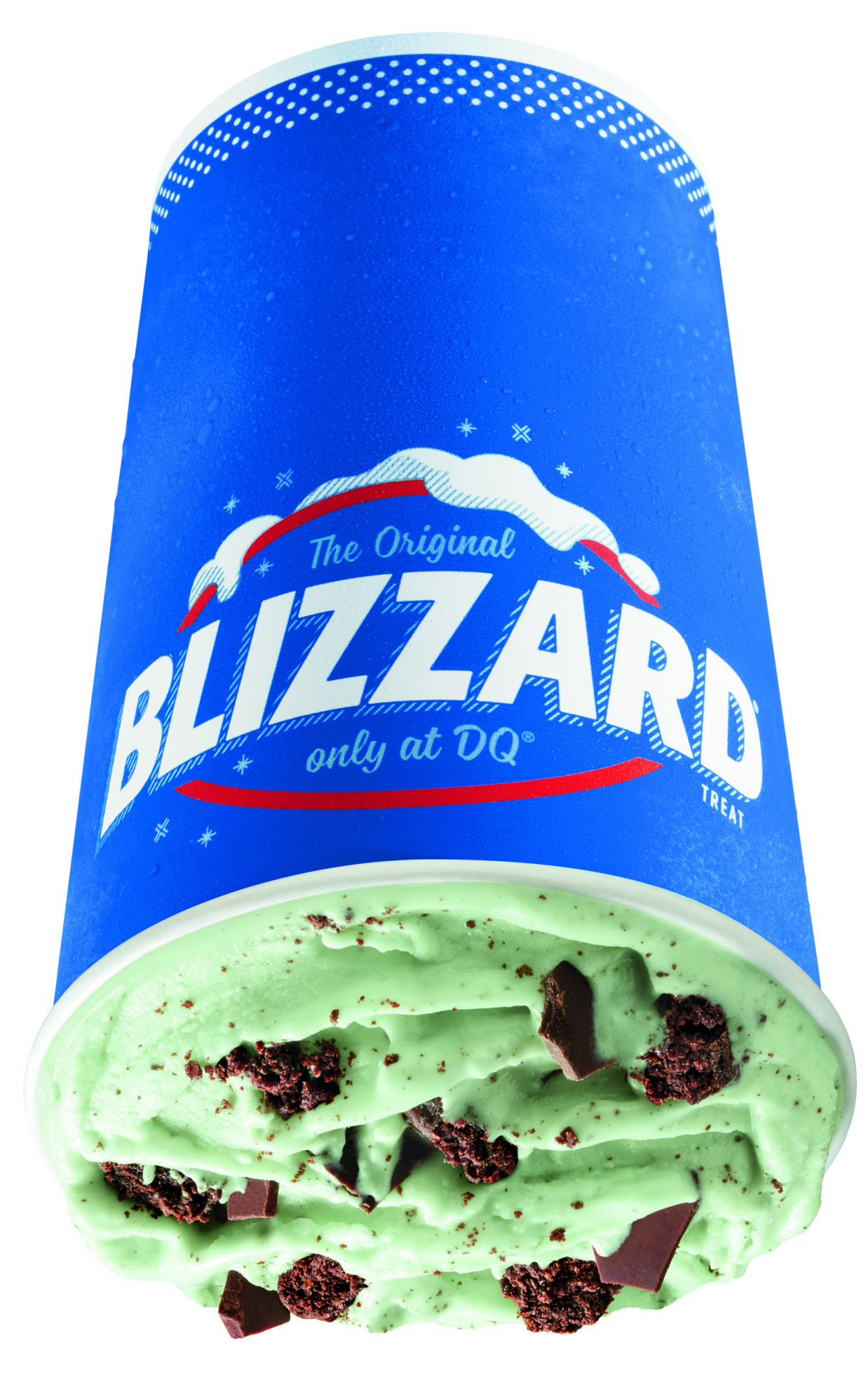 Dairy Queen's mint brownie Blizzard