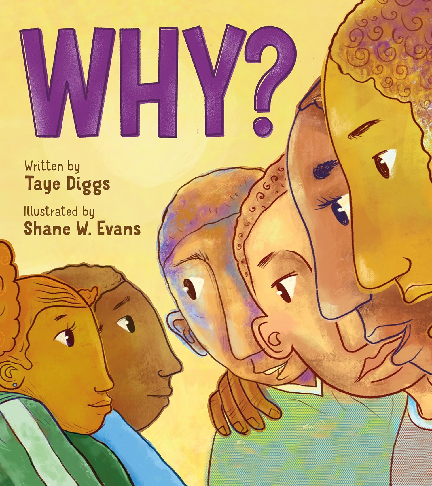"Why?" book cover, by Taye Diggs