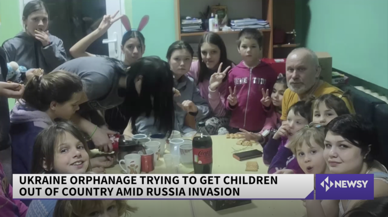 Ukrainian orphanage trying to get children out