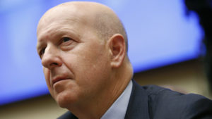 Goldman Sachs chairman and CEO David Solomon testifies before the House Financial Services Commitee.