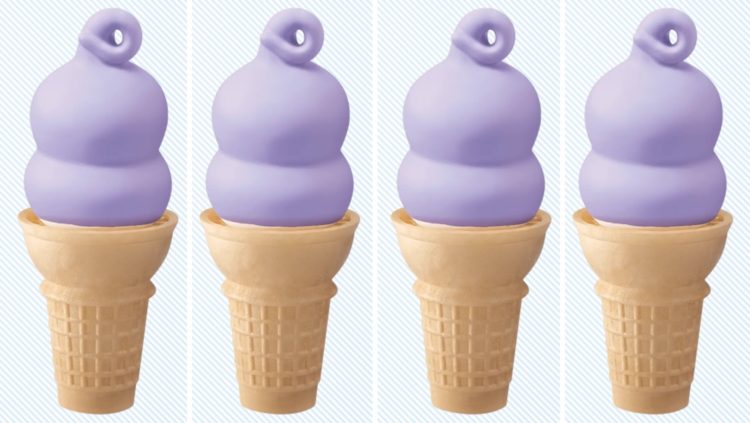 Dairy Queen's Fruity Blast dipped cone