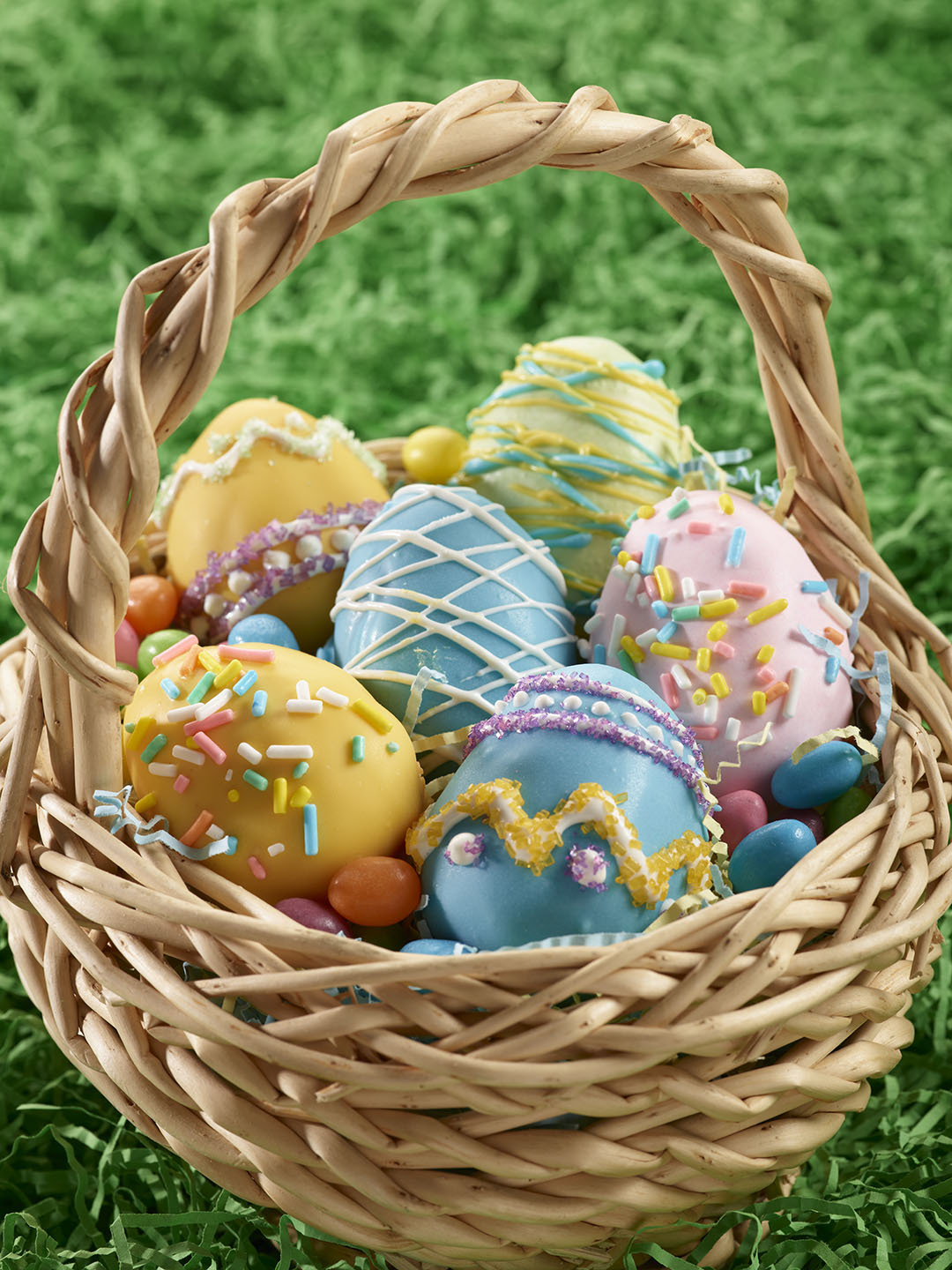 Easter egg cake balls recipe from Pillsbury