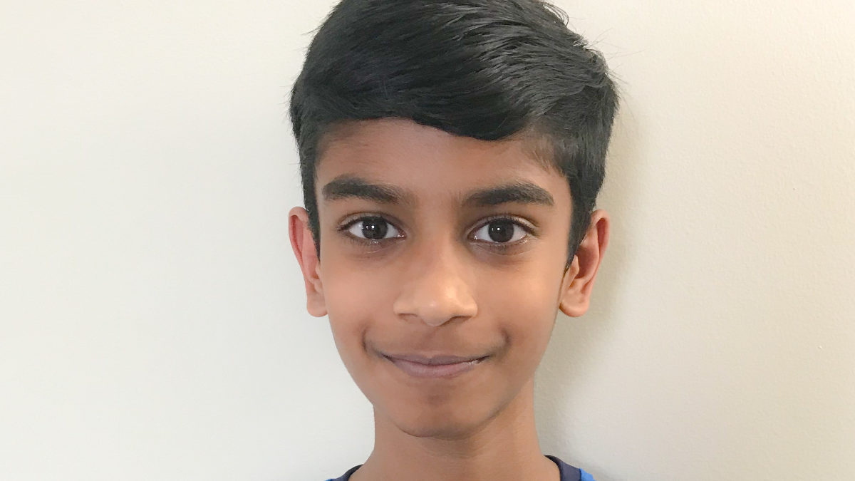 Avinav Anand, 11, is one of the finalists in the 2022 Scripps National Spelling Bee.
