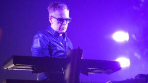 Andy Fletcher of the band Depeche Mode performs live in 2017.