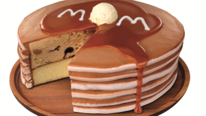 Baskin-Robbins' new ice cream cake looks like pancakes
