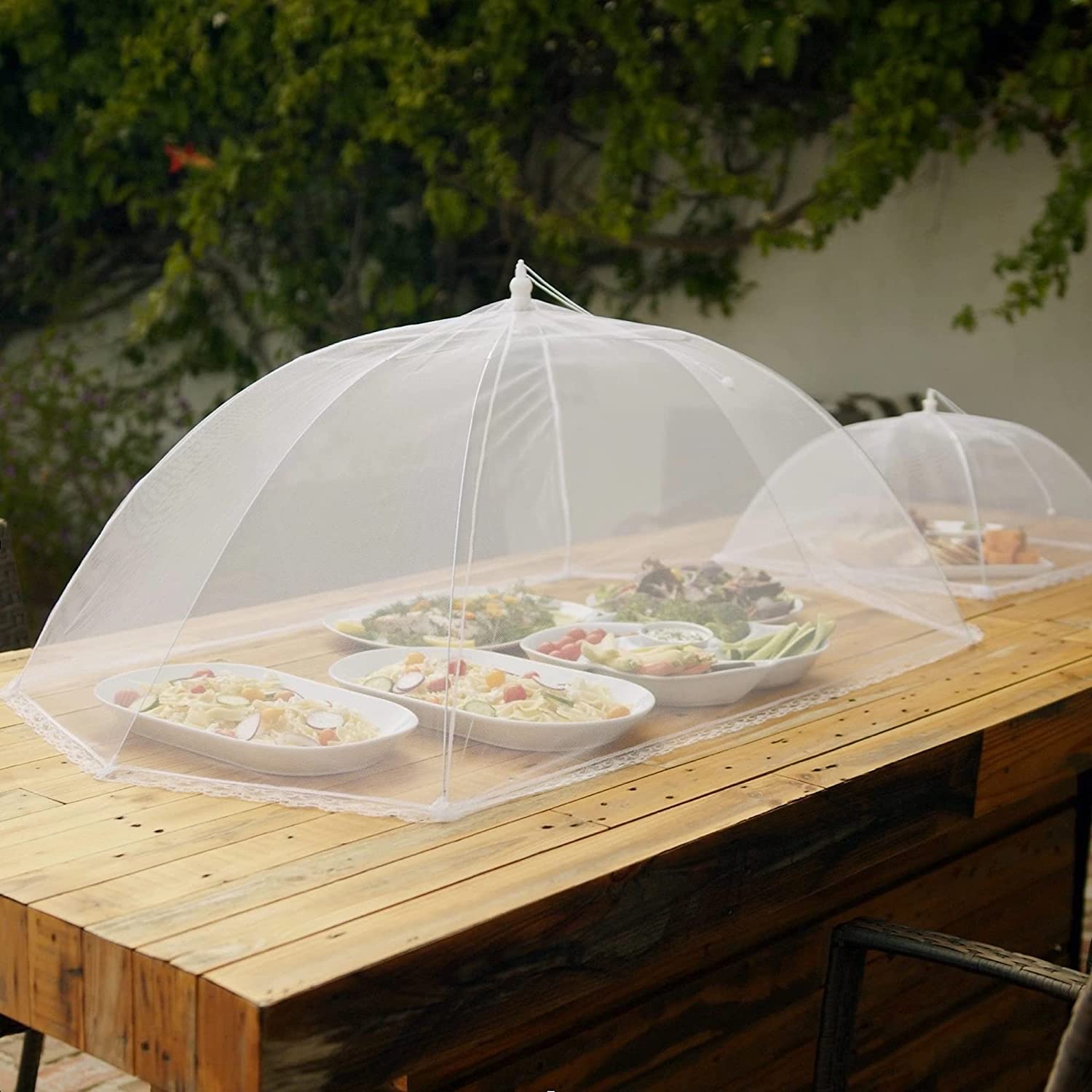 Mesh Food Covers Tent Umbrella