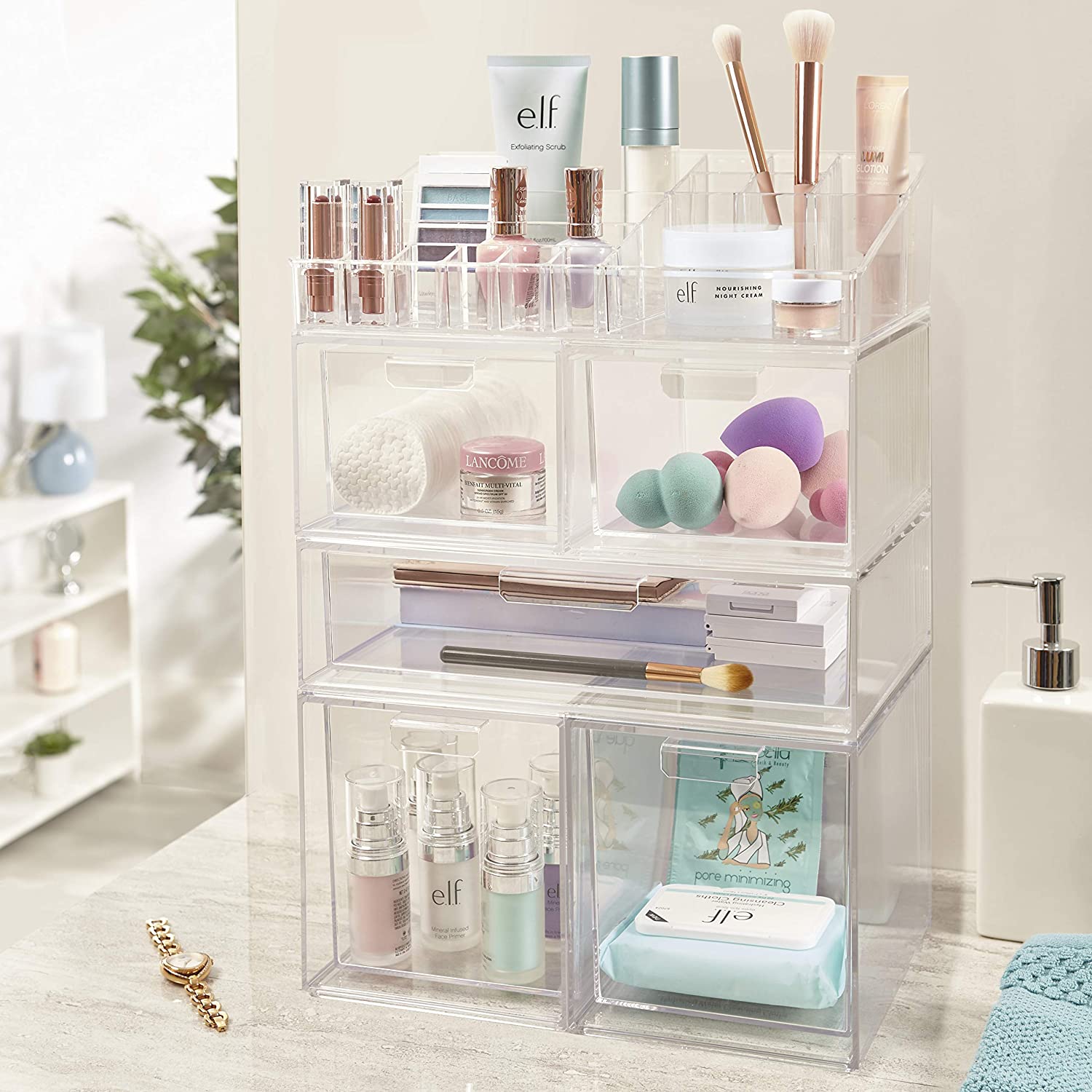 Stori Audrey Stackable Cosmetic Drawers