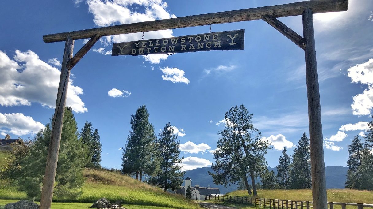 Sign at real life ranch from 'Yellowstone'