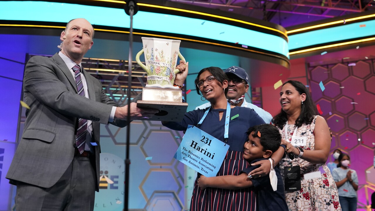 Harini Logan wins Scripps National Spelling Bee