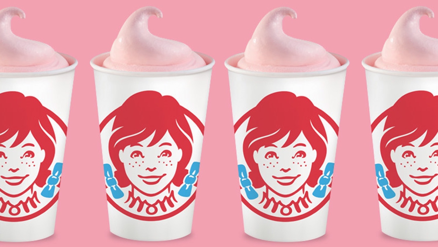 Strawberry Frostys from Wendy's