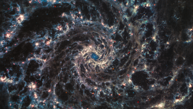 Webb Space Telescope image of 'Phantom Galaxy'