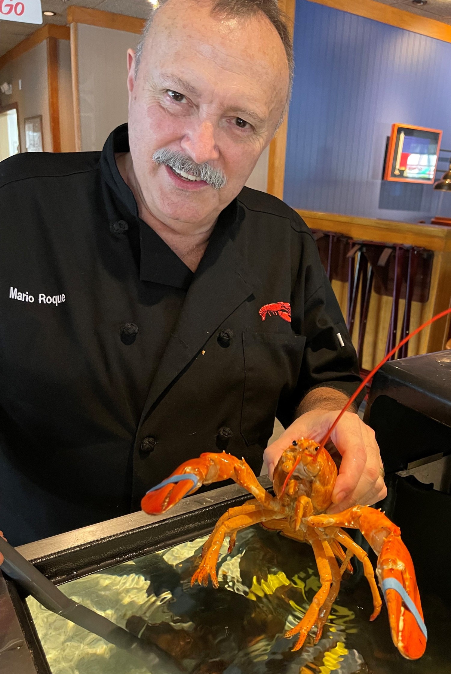 Florida Red Lobster employees rescue rare orange lobster