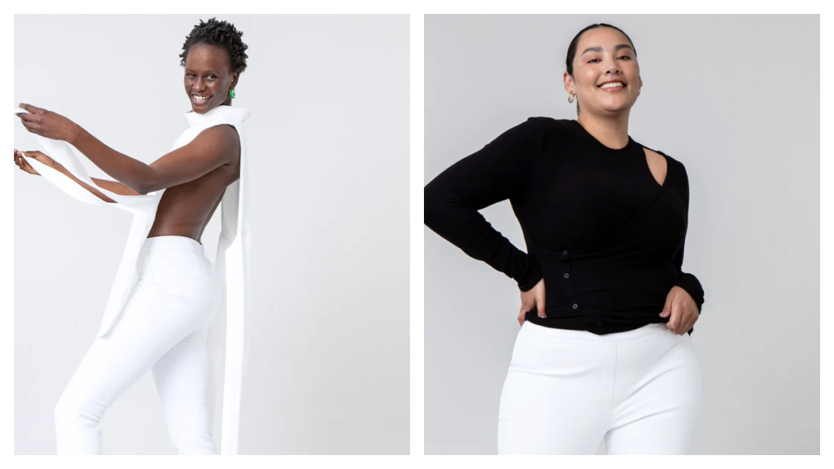 Spanx launched a line of completely opaque white pants and shorts