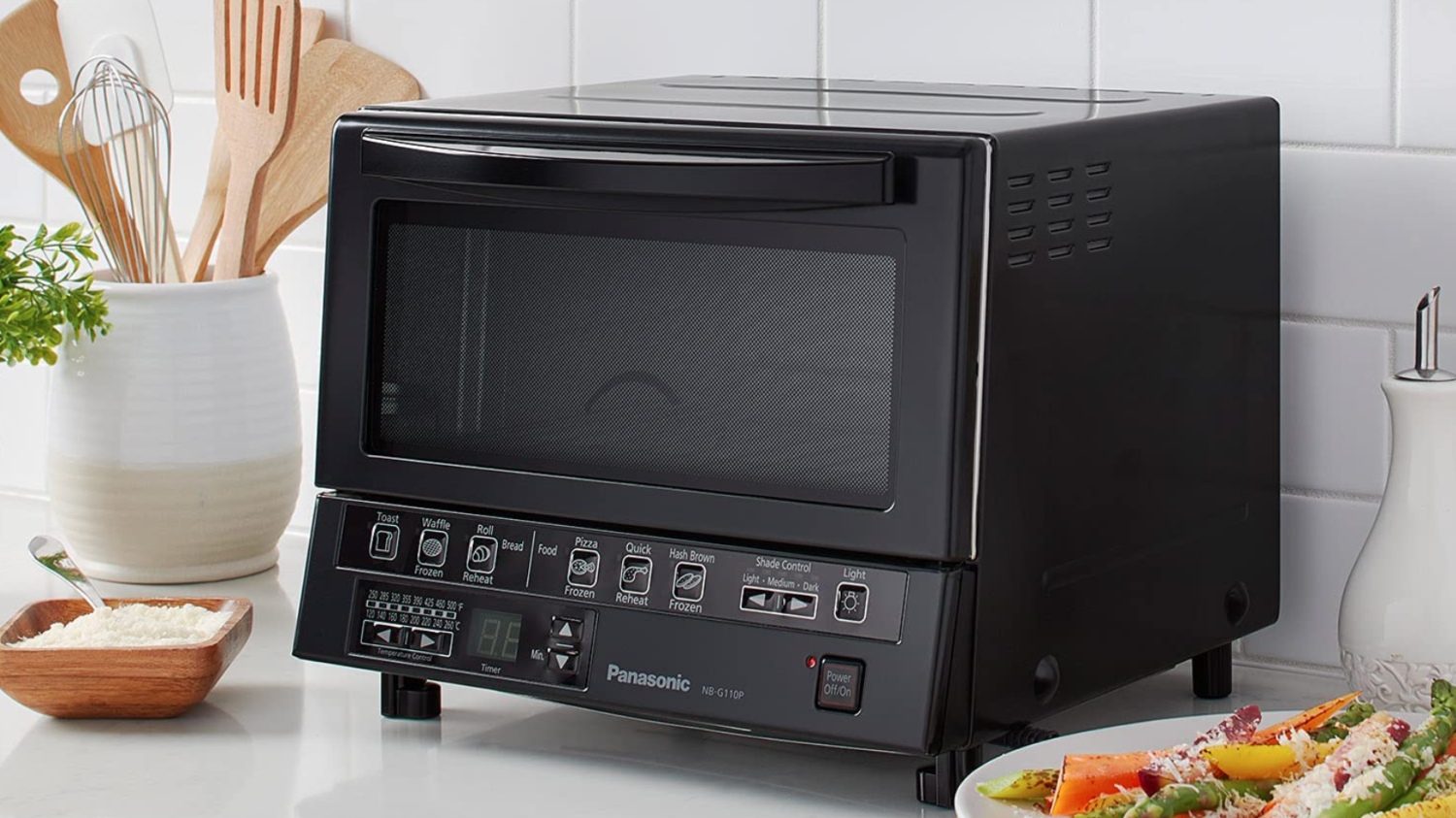This versatile little toaster oven can cover all of your baking needs