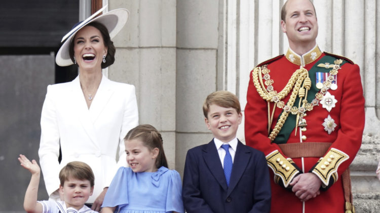 Prince William, Kate and their children