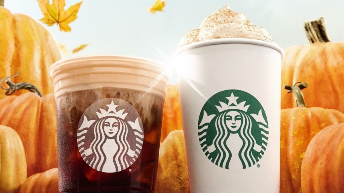 Starbucks PSL: pumpkin spice latte