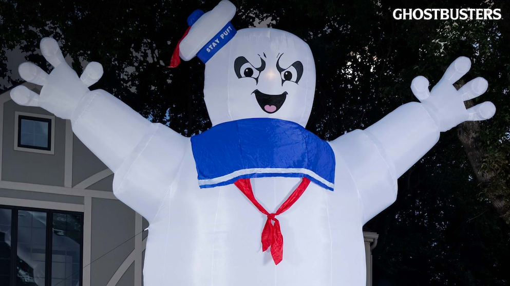 Stay Puft Halloween inflatable