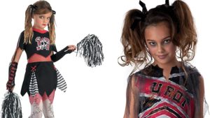 Zombie cheerleader costumes for Halloween