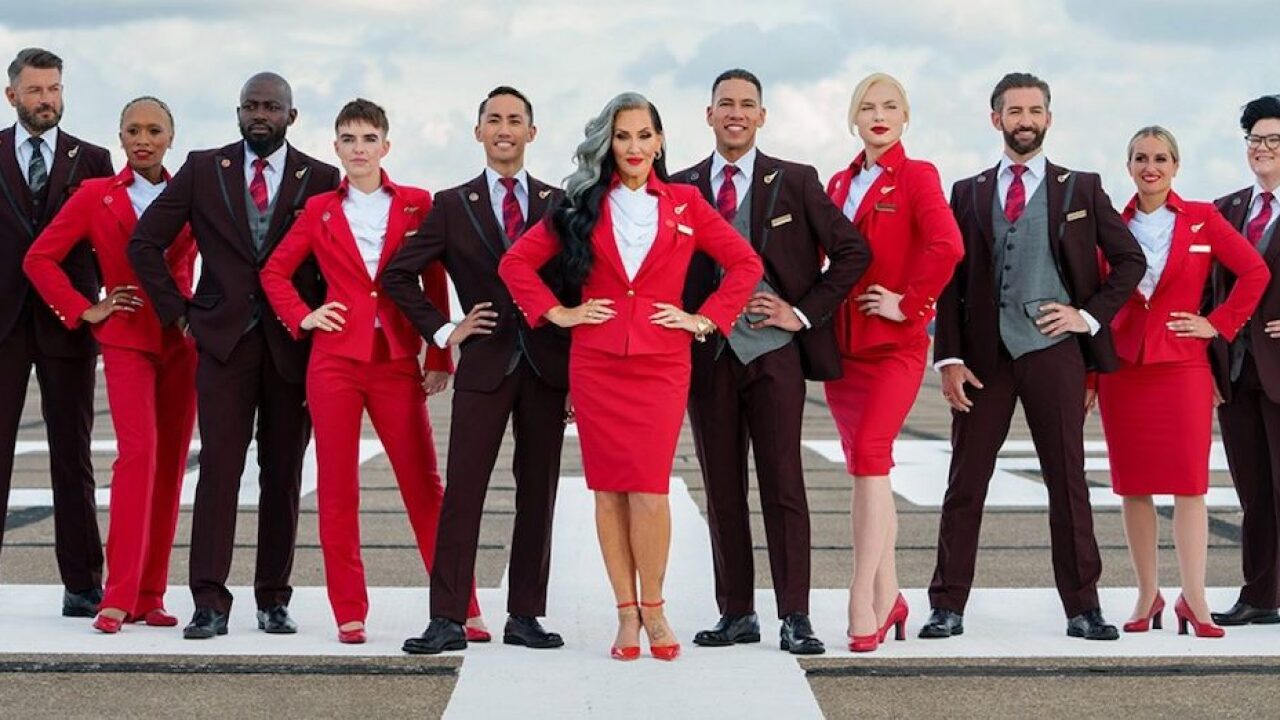 Virgin Atlantic gender-updated uniforms