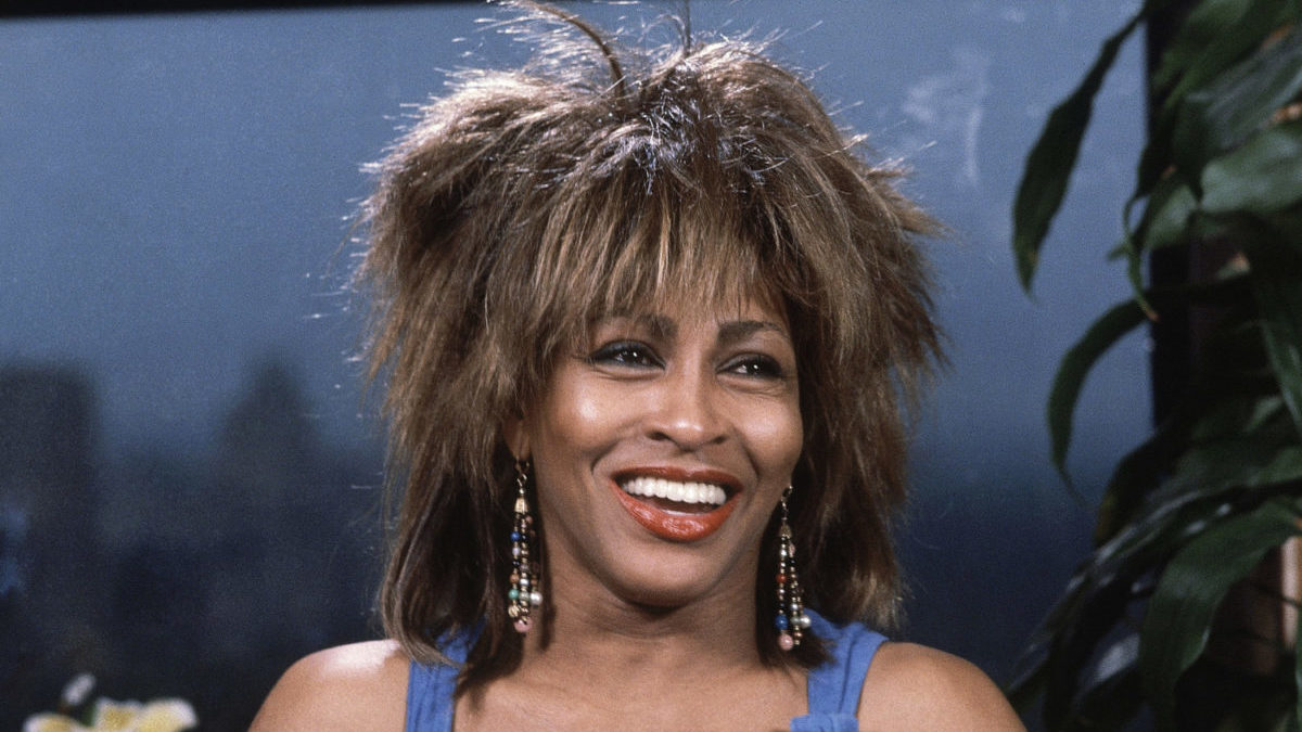 Tina Turner sits down for an interview with NBC News in 1984.