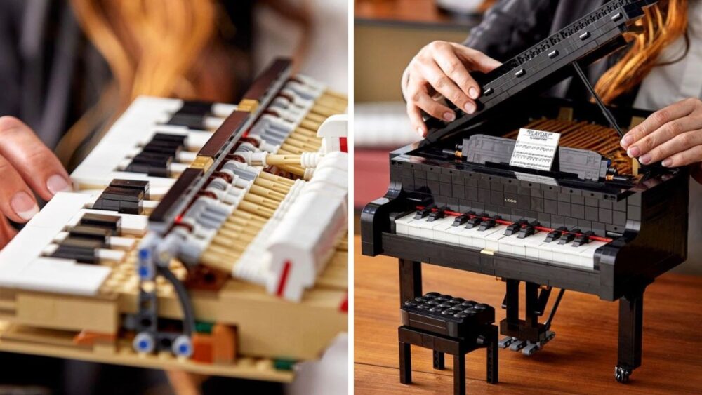 Lego grand piano