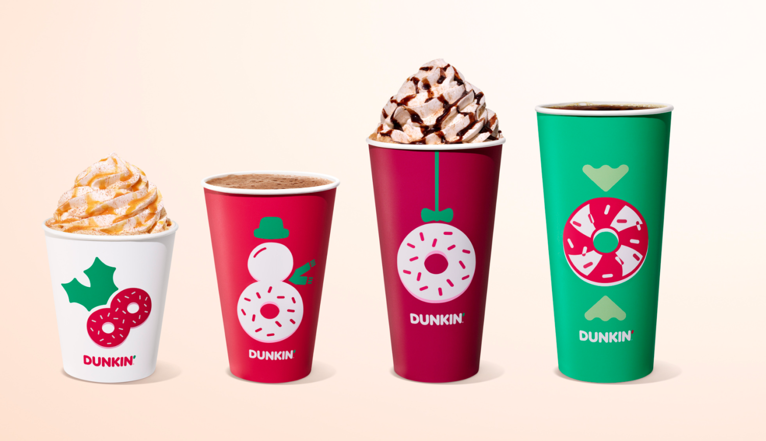 Dunkin' holiday drinks are back and there's a new Christmas cookie