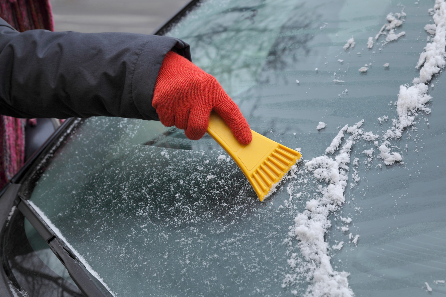 Windshield Frost Clean Kit Ice Scraper For Car Snow Cleaner