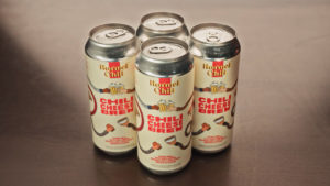 Hormel Chili Cheese Brew beer cans