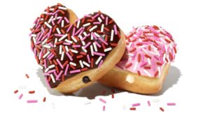 Dunkin's Heart Donuts