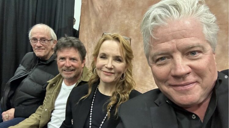 Back to the Future cast selfie
