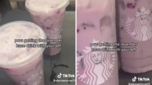 Lavender haze Starbucks secret menu drink