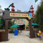 Entrance to Roundup Rodeo BBQ at Disney World