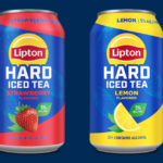 Lipton's hard iced tea in cans