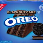 New Oreo Blackout Cake cookie package