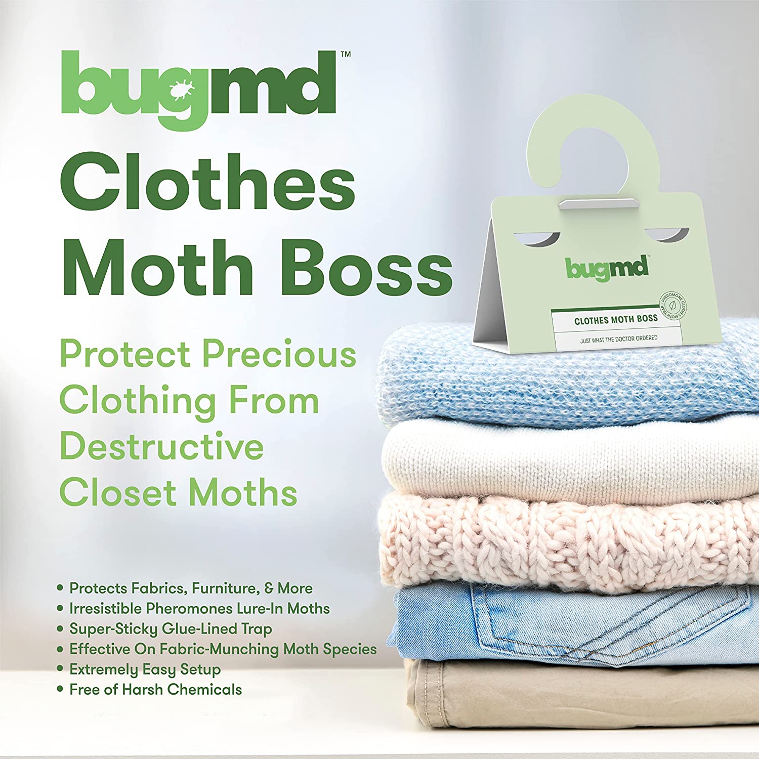 BugMD Clothes Moth Boss Trap