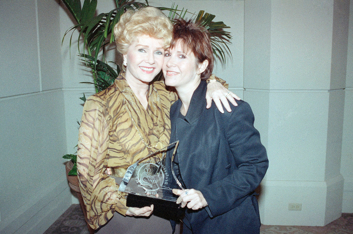 Carrie Fisher and mom Debbie Reynolds