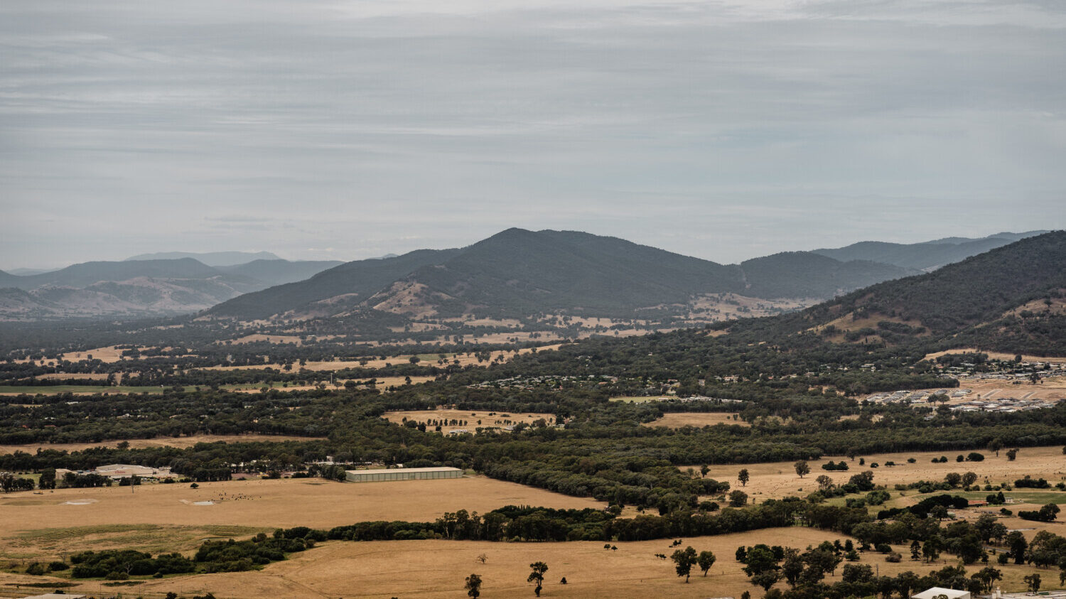 View of Wodonga, Australia